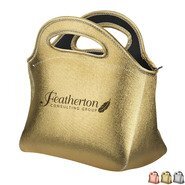 Gran Klutch Metallic Neonprene Lunch Bag