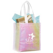 Iridescent Non-Woven Gift Tote
