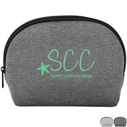 Cosmo Cutie Heathered Jersey Knit Neoprene Cosmetic Bag