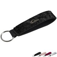Velvet Neoprene Wrist Strap Key Holder