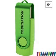 Rotate Two Tone USB Flash Drive, 4GB
