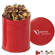 Gourmet Peanut Butter Cup Popcorn Tin, Quart