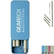 Wheat Straw Box Set w/ Cleaning Brush