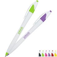 Dart Retractable Pen with Antimicrobial Additivie
