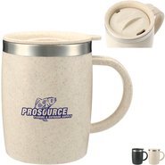 Dagon Wheat Straw Mug w/ Stainless Liner, 14oz.