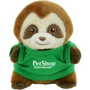 Little Buddies Plush Sloth, 6" Sitting