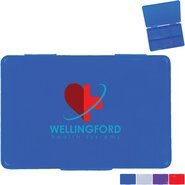 MicroHalt Six Section Pill Box, Full Color Imprint