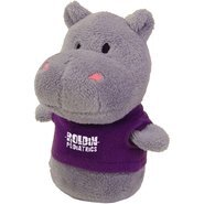 Shorties Plush Hippo, 4"