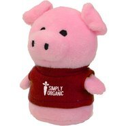 Shorties Plush Pig, 4"