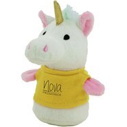Shorties Plush Unicorn, 4"