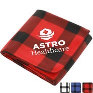 Buffalo Plaid Fleece Blanket, 50" x 60"
