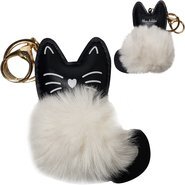 Cat Super Plush Key Ring