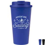 Wheat Straw Travel Tumbler, 17oz.