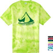 Port & Company® Cotton Crystal Tie-Dye Men's Tee