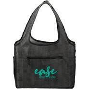 Grid Bungalow Nylon Tote
