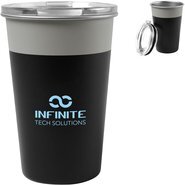 Arlo Colorblock Stainless Steel Tumbler, 14oz.