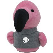 Shorties Plush Flamingo, 4"