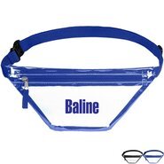 Clear Single Pocket PVC Fanny Pack