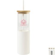 Aviana™ Journey Glass Tumbler w/ Straw, 20oz.