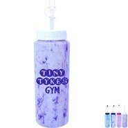 Confetti Sports Bottle w/ Flexible Straw, 32oz.