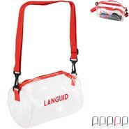 Seymour Clear PVC Barrel Bag