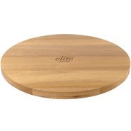 La Cuisine Acacia Wood Lazy Susan Revolving Tray