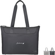 Travis & Wells® Lennox Recycled Nylon Laptop Tote