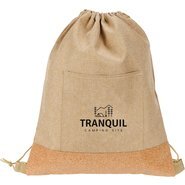 Carina rPET & Cork Drawstring Backpack