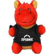 Little Buddies Plush Dragon, 6" Sitting