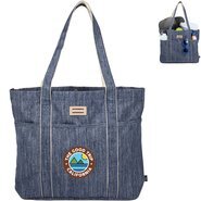 The Goods™ Navy Heather Carry All Tote
