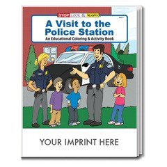 A Visit to the Police Station Coloring & Activity Book