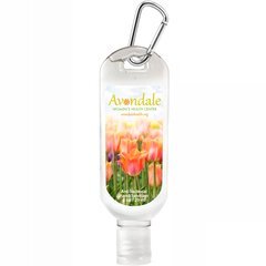 Tottle Antibacterial Hand Sanitizer Gel w/ Carabiner, 1oz.