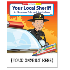 Your Local Sheriff Coloring & Activity Book Fun Pack
