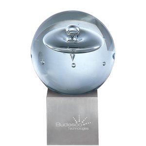 Extra Terrestrial Art Glass Award, Medium, 7-1/4"