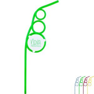Silicone Reusable Straw - Straight  Bradley + Company - Event gift ideas  in Southfield, Michigan United States
