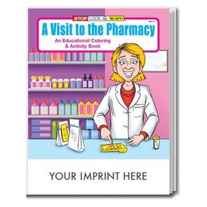 A Visit to the Pharmacy Coloring & Activity Book
