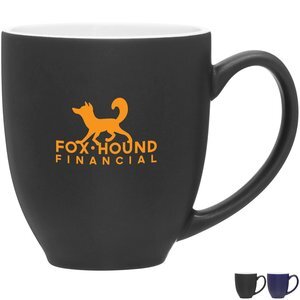 Matte Two-Tone Bistro Mug, 15oz.