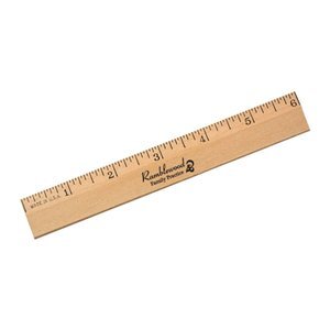 Wood Yardstick with Metal Ends, 36 Long. Clear Lacquer Finish - Office  Express Office Products