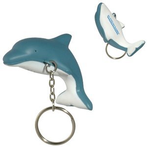 Dolphin Stress Reliever Key Chain