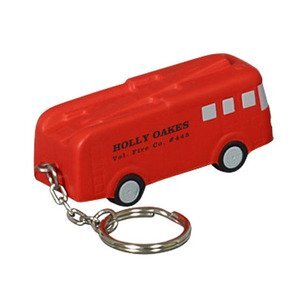 Fire Truck Stress Reliever Key Chain