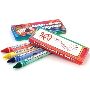Color-Brite Crayons, 4 Pack