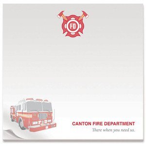 BIC® Adhesive 25 Sheet Notepad, There When You Need Us, 3" x 3"