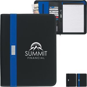 Contemporary Zippered Padfolio