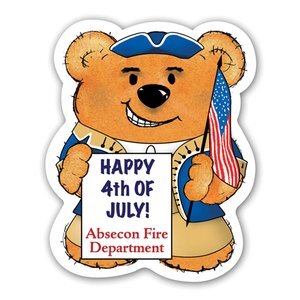 Patriotic Bear Magnet