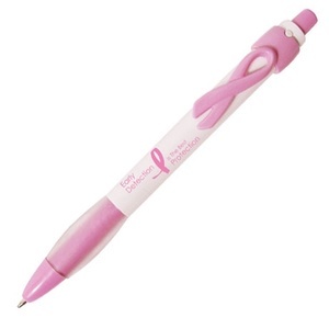 Pink Ribbon Early Detection Pen, Stock
