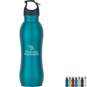 Stainless Steel Grip Bottle, 25oz.