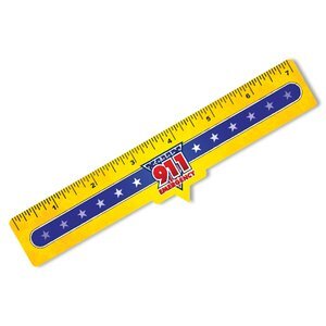 Safety Laminated 911 Ruler, Stock