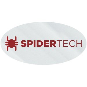 Oval Shape Custom Sticker - Clear, 1-1/2" to 2-1/4"