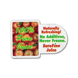 Custom Die Cut Static Cling Decal