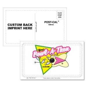 Post Card Static Cling Decal,  Set of 1